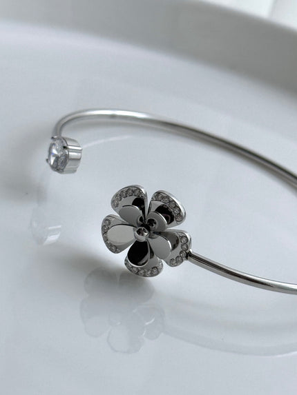 BRAZALETE ABIERTO FLOR