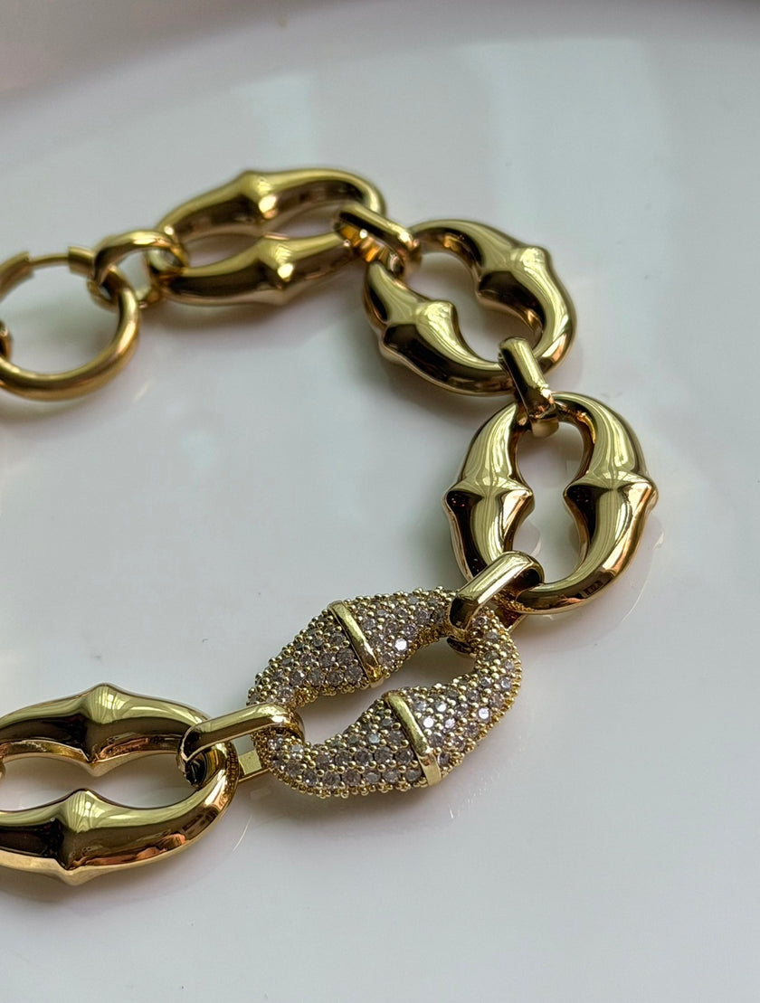 PULSERA ESLABONES GRUESOS