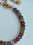 PULSERA TENNIS OVAL COLORES