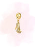 CHARM ZAPATILLA DORADA