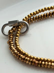 PULSERA DOBLE CON CRISTAL
