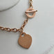 COLLAR CADENA Y CORAZON