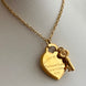 COLLAR TFFANY CORAZON Y LLAVE