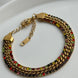 PULSERA CADENA CON CRISTAL