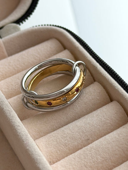 ANILLO TRES ARGOLLAS