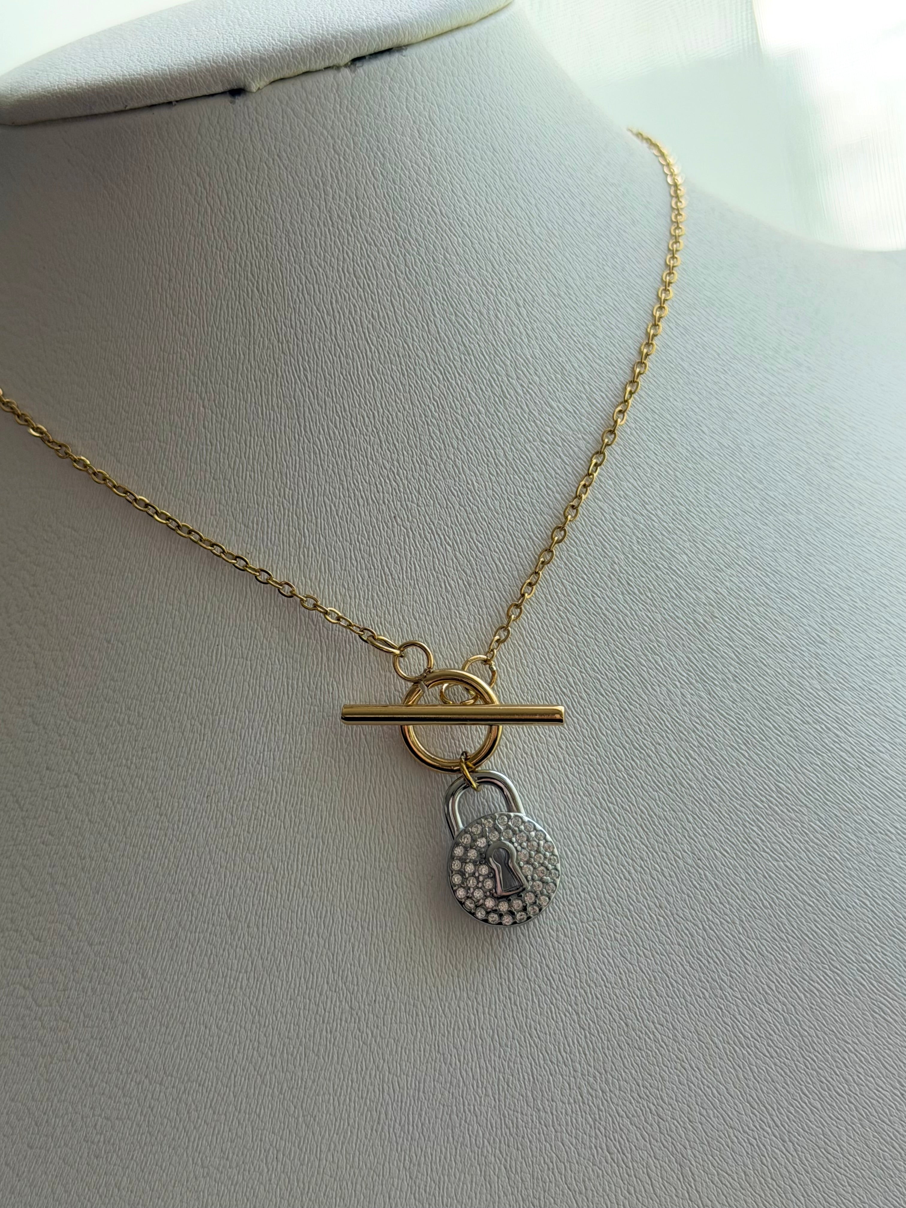 COLLAR CANDADO REDONDO