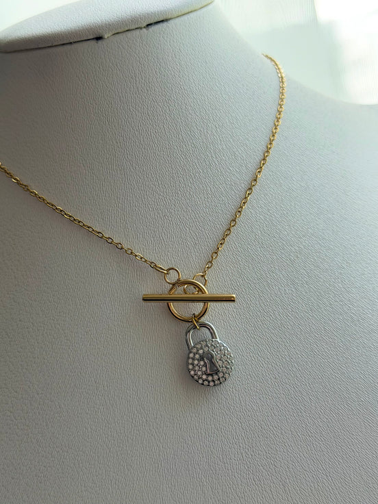 COLLAR CANDADO REDONDO