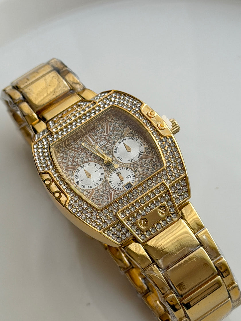 RELOJ CON CRISTALES