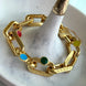 PULSERA LV ESLABÓN GRUESO