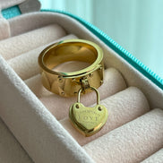 ANILLO DIJE CORAZÓN