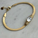 PULSERA PLANA CON ZIRCONIA