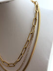 COLLAR TRIPLE CADENA
