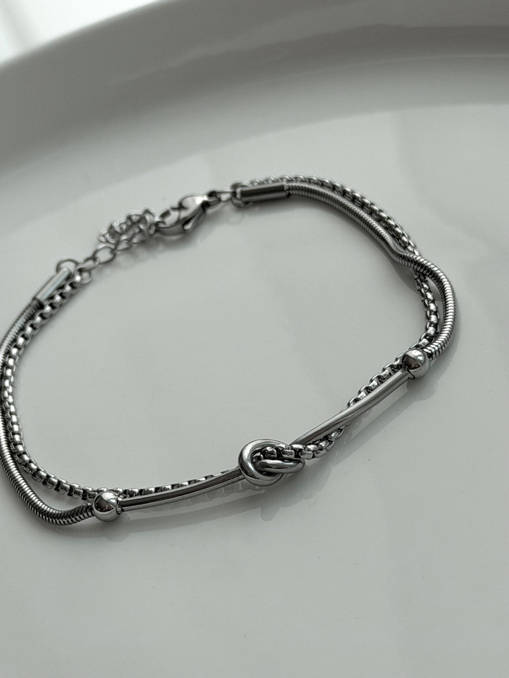 PULSERA DOBLE NUDO
