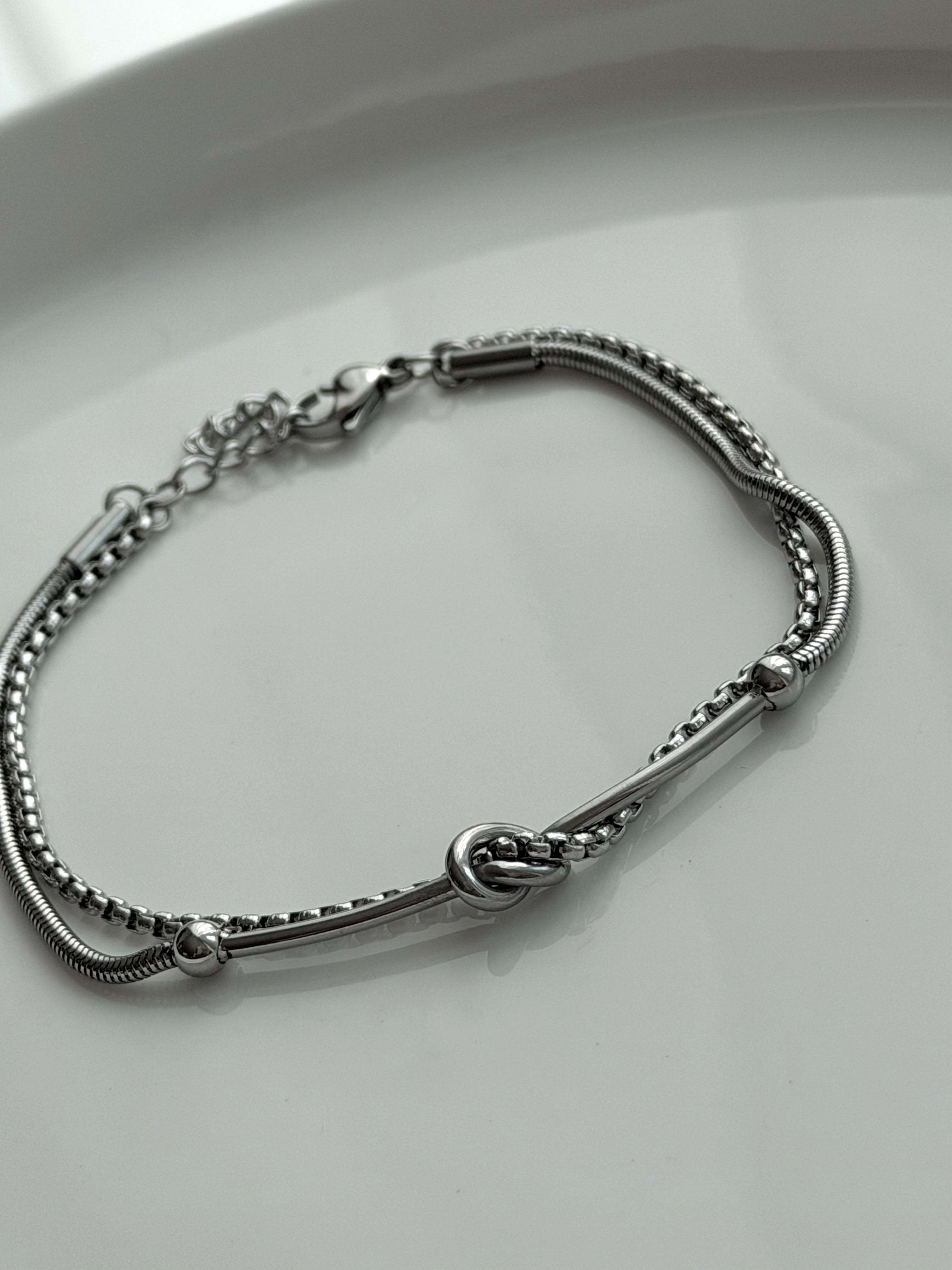 PULSERA DOBLE NUDO