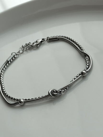 PULSERA DOBLE NUDO