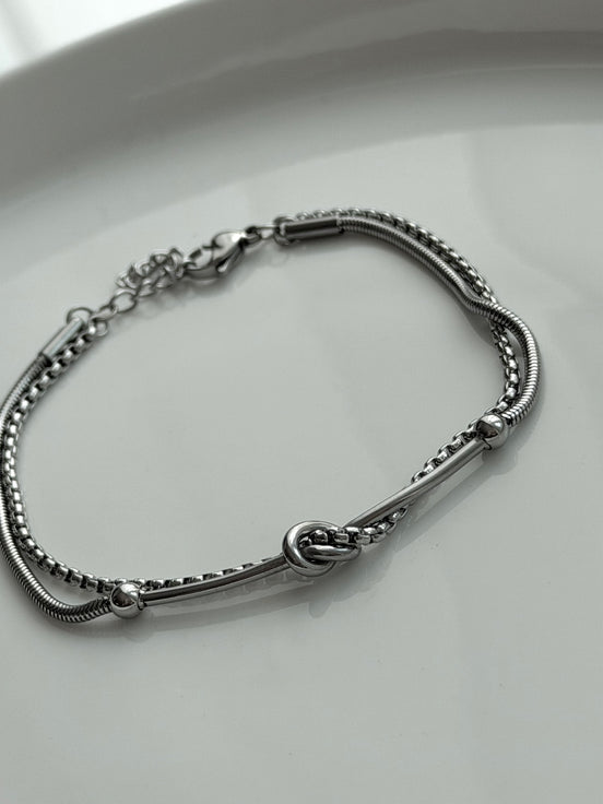 PULSERA DOBLE NUDO