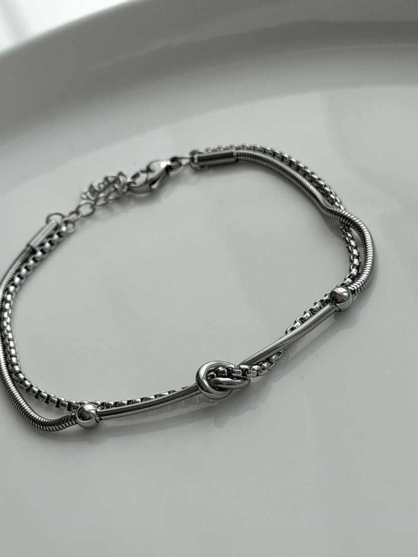 PULSERA DOBLE NUDO