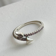 ANILLO FLECHA ROSA