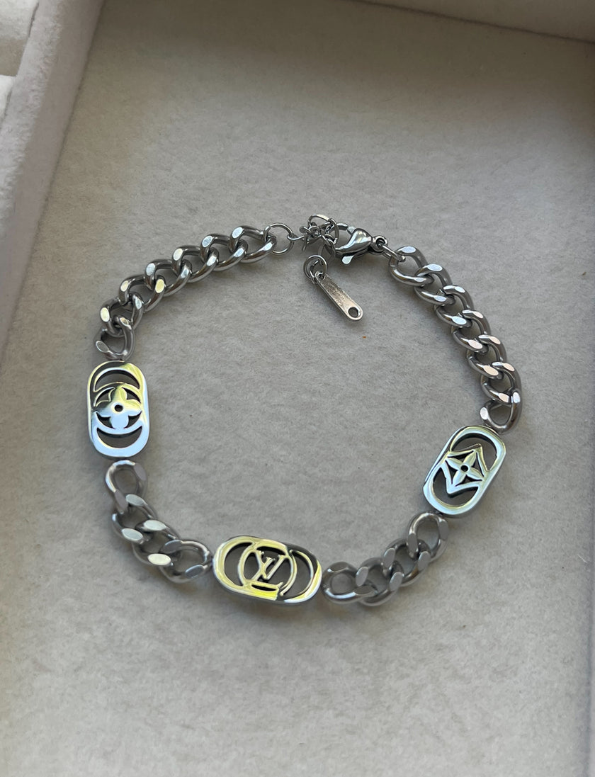 PULSERA CADENA LV