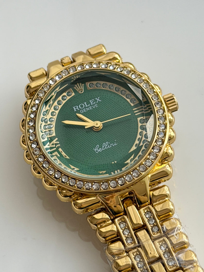 RELOJ CLÁSICO CON CRISTAL
