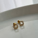 ARETE MINI TRÉBOL CON CRISTAL