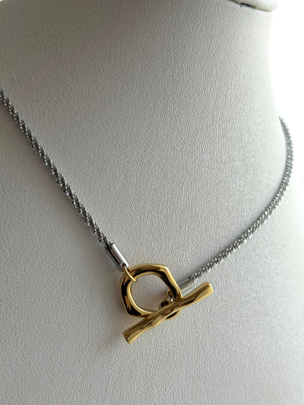COLLAR CADENA BRILLOSA