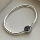 PULSERA CÍRCULO AZUL