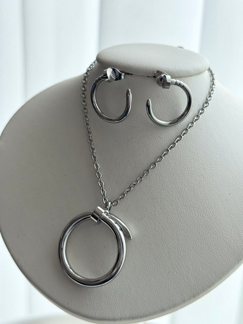 SET TORNILLO PLATEADO