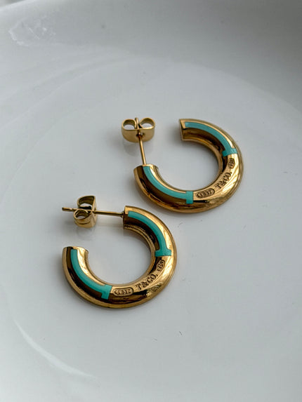 ARRACADA TFFANY AZUL