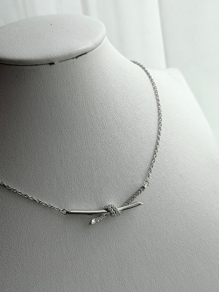 COLLAR NUDO LARGO