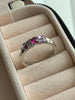 ANILLO ZIRCONIA ROSA