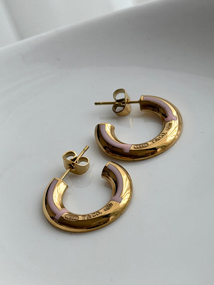 ARRACADA TFFANY SMILE ROSA