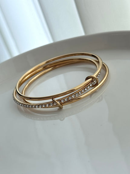 ARO TRIPLE CON CRISTALES