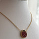 COLLAR MARIQUITA ALAS CERRADAS ROJO