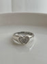 ANILLO  ORAZON CON ZIRCONIAS