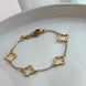 PULSERA TRÉBOL SILUETA