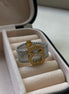 ANILLO MALLA CON SILUETA OSO