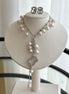 SET CORBATERO CON PERLAS