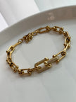 PULSERA ESLABONES CRISTAL