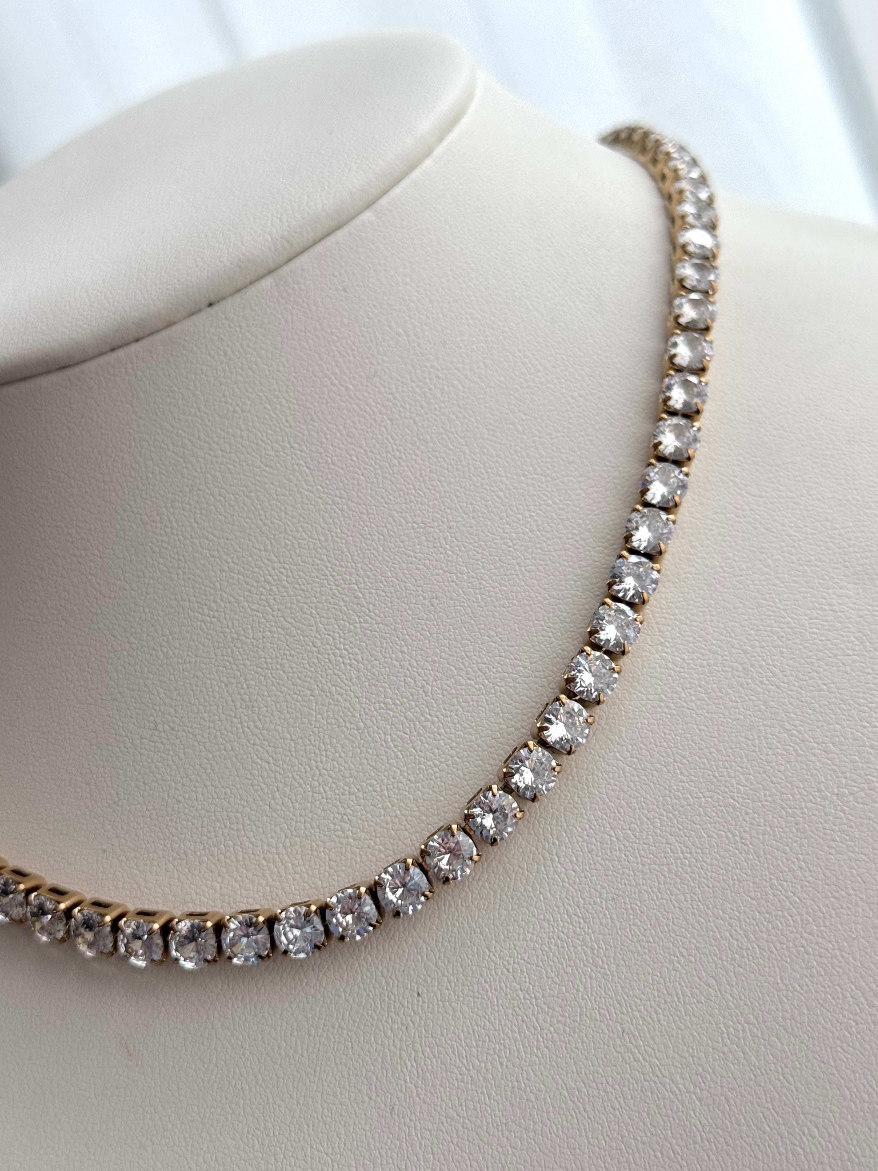 COLLAR TENNIS DORADO 5mm