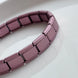 PULSERA ITALIANA ROSA MATE