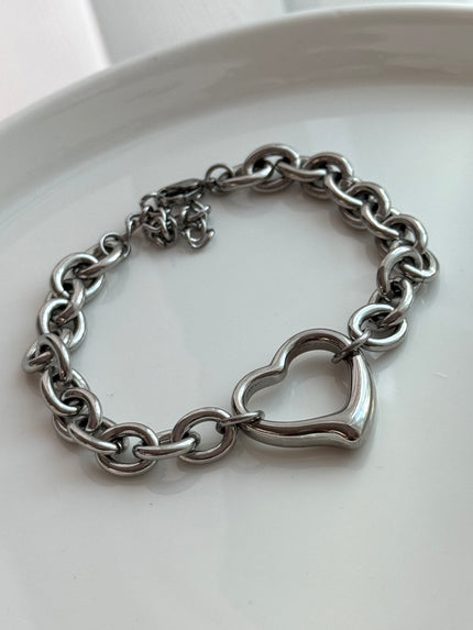 PULSERA CADENA CON CORAZON