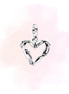 CHARM MEDALLON CORAZON