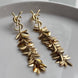 ARETES  HOJAS YSL