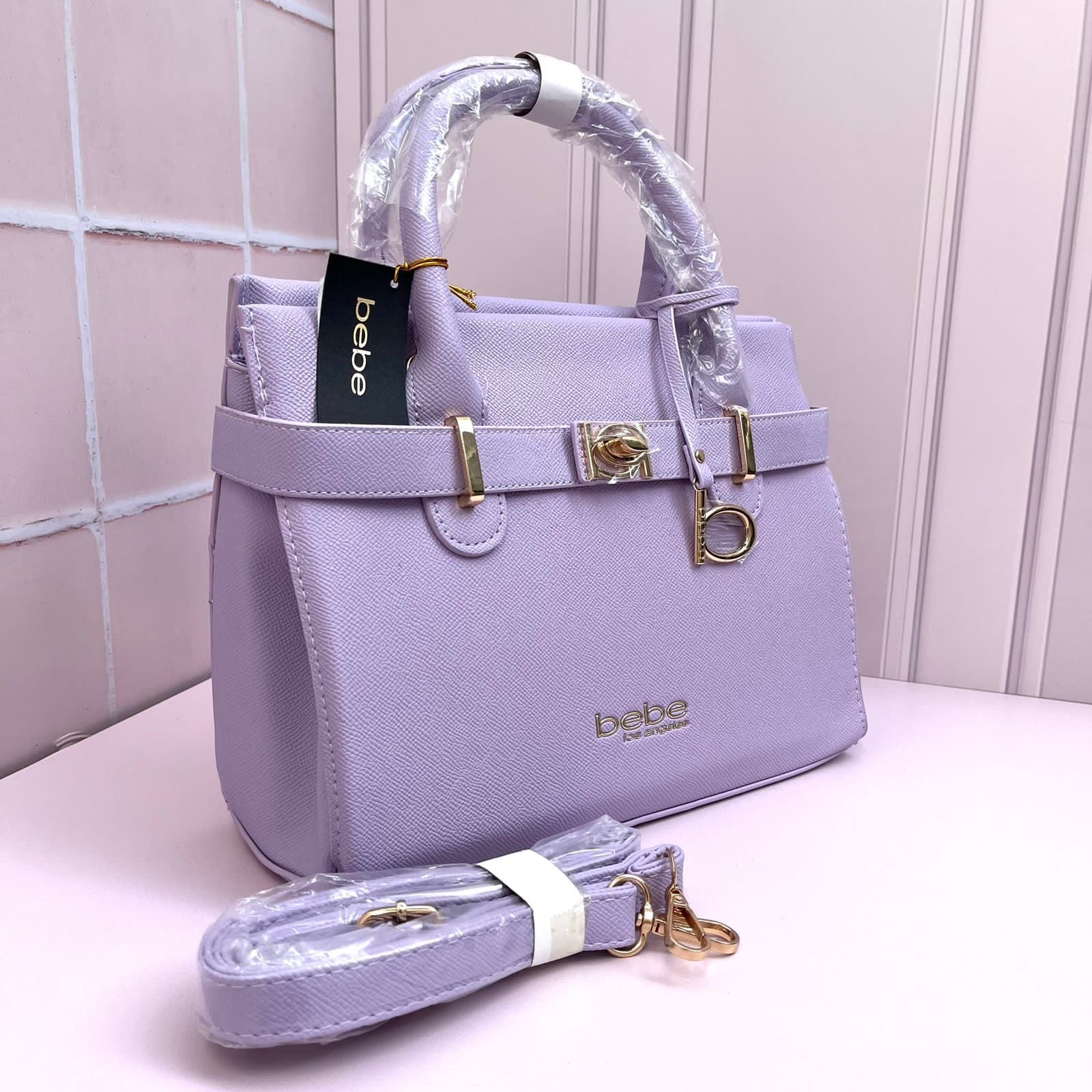 BOLSA BEBE TOTE LILA