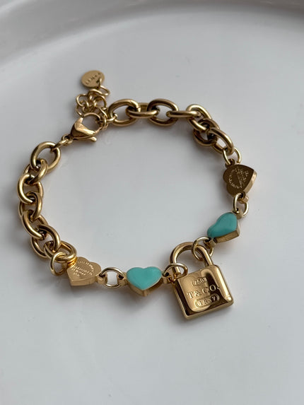 PULSERA CADENA CON DIJES