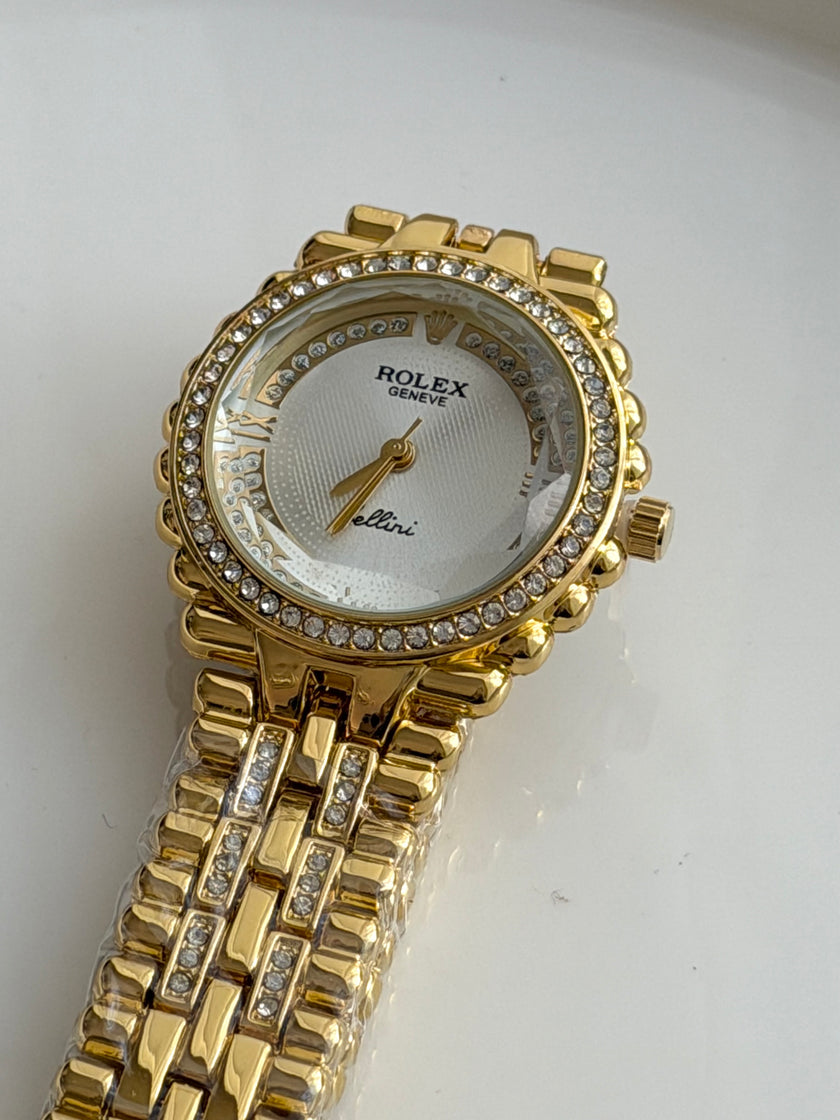 RELOJ CLÁSICO CON CRISTAL