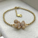 PULSERA GLOBO CON ZIRCONIAS