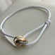 PULSERA TRIPLE ARGOLLA CON ZIRCONIA