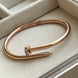 BRAZALETE CLAVO CON ZIRCONIA